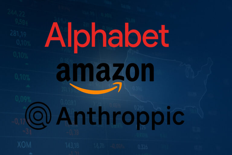 알파벳과 아마존의 앤트로픽 투자 관련 그래프 이미지